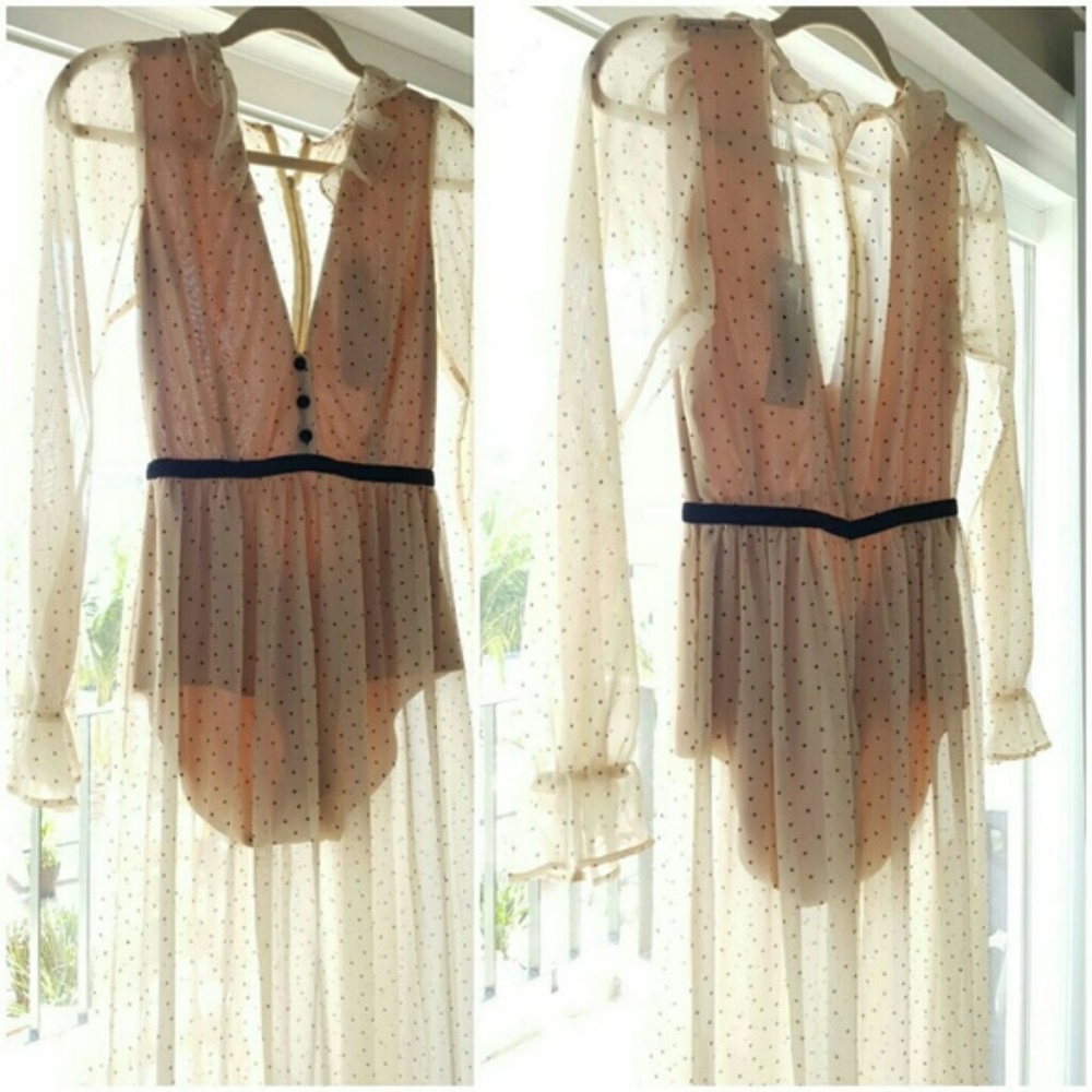🔥LAST 1🔥NWT FOR LOVE & LEMONS MAXI DRESS - Picture 4 of 4